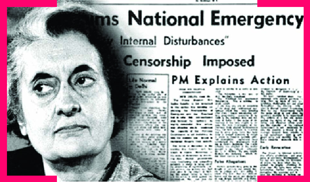 emergency proclamation 1975 India