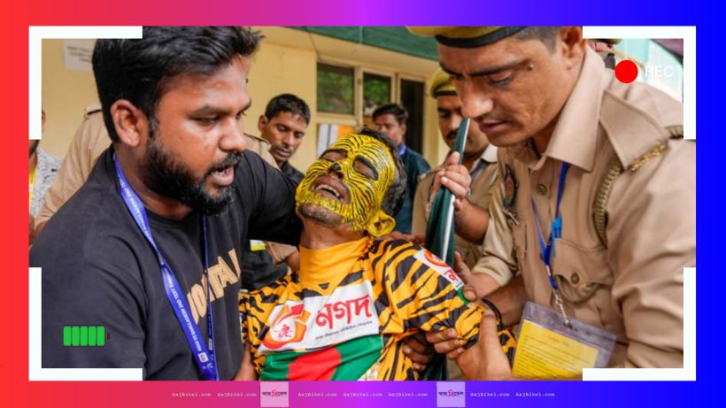 Bangladesh fan tiger robi beaten