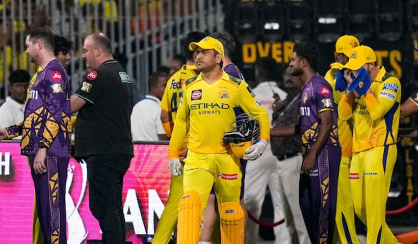 CSK struggles in IPL 2025