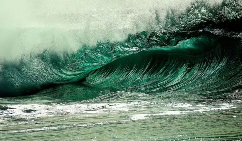 Ancient Earth Green Ocean